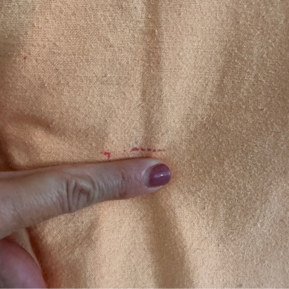 NorthStyle Orange Casual Woman’s Button Down Shirt 100% Cotton Bright & Happy - Picture 7 of 8